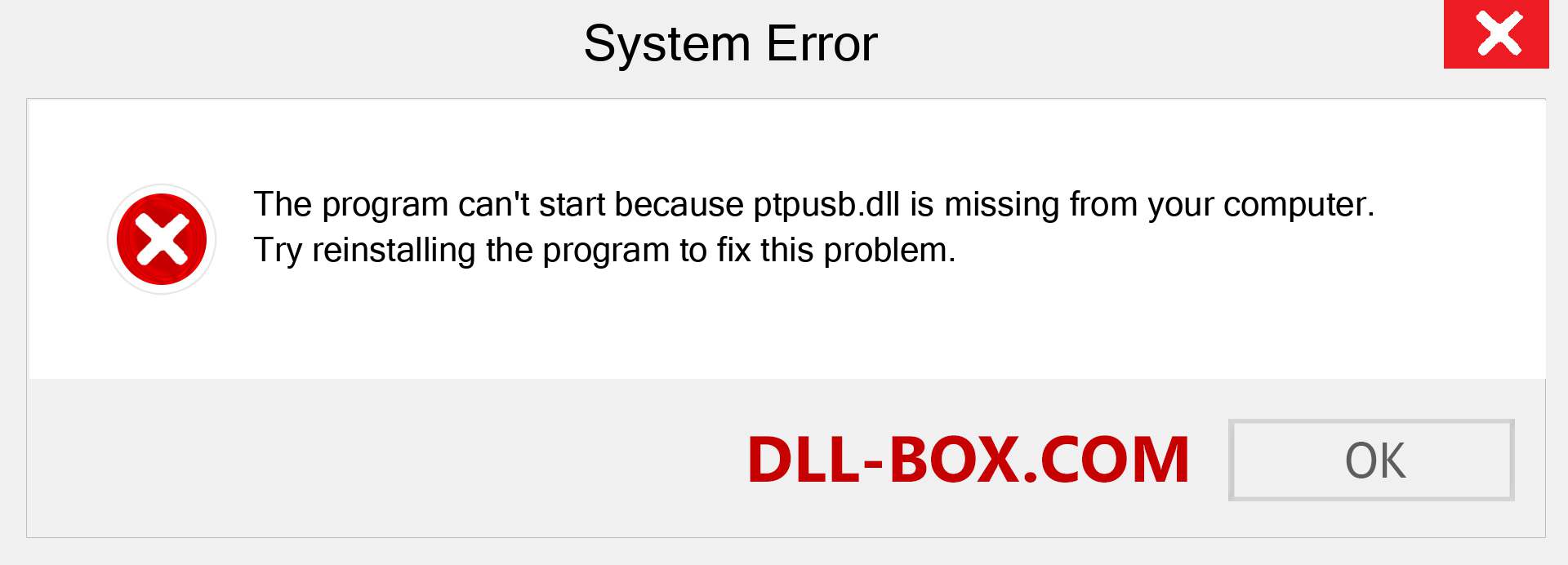  ptpusb.dll file is missing?. Download for Windows 7, 8, 10 - Fix  ptpusb dll Missing Error on Windows, photos, images